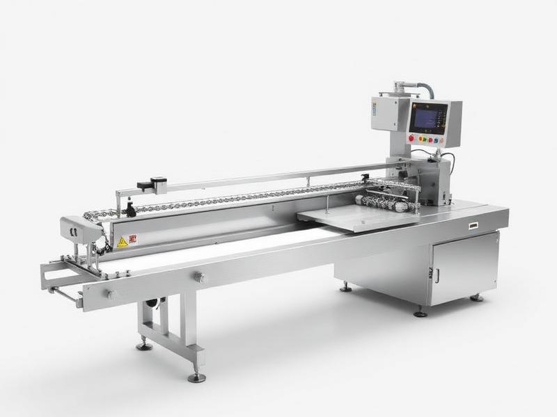 Automatic Horizontal Flow Wrap Machine manufactured by Space Packaging Solution, Faridabad