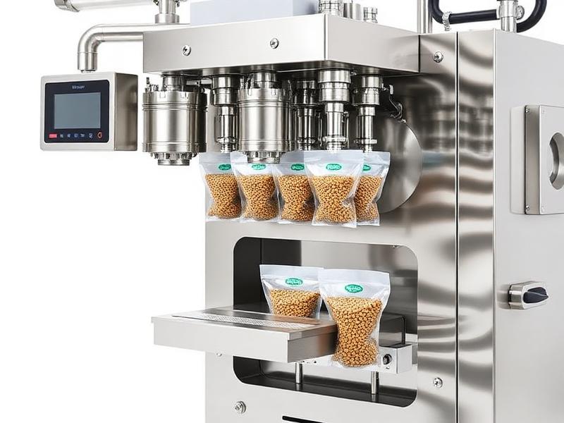 Automatic Pulses Packing Machine manufactured by Space Packaging Solution, Faridabad