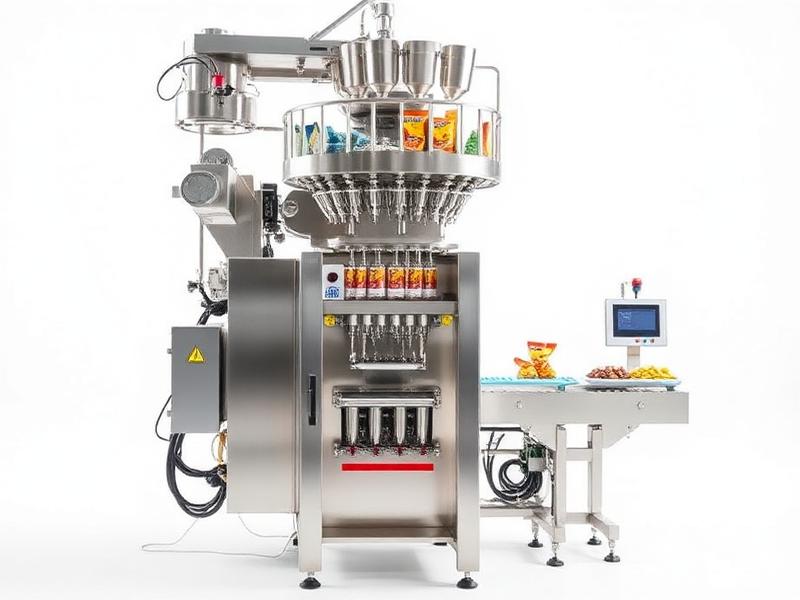 Automatic Snack Packing Machine manufactured by Space Packaging Solution, Faridabad